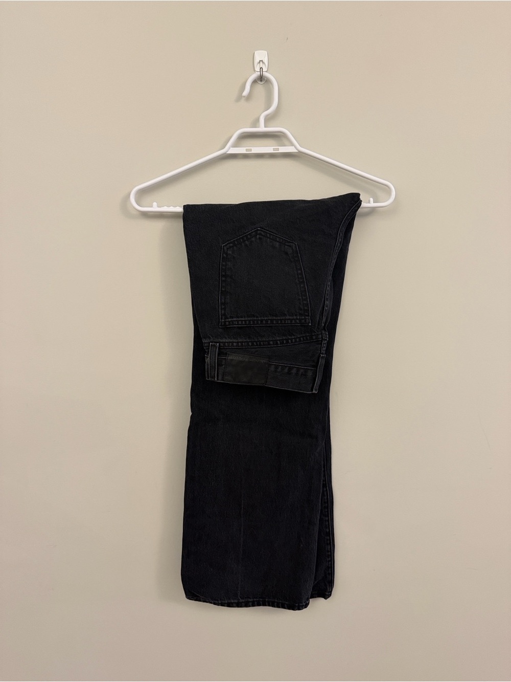 Denim Forum Black Women's Straight-Leg Jeans
